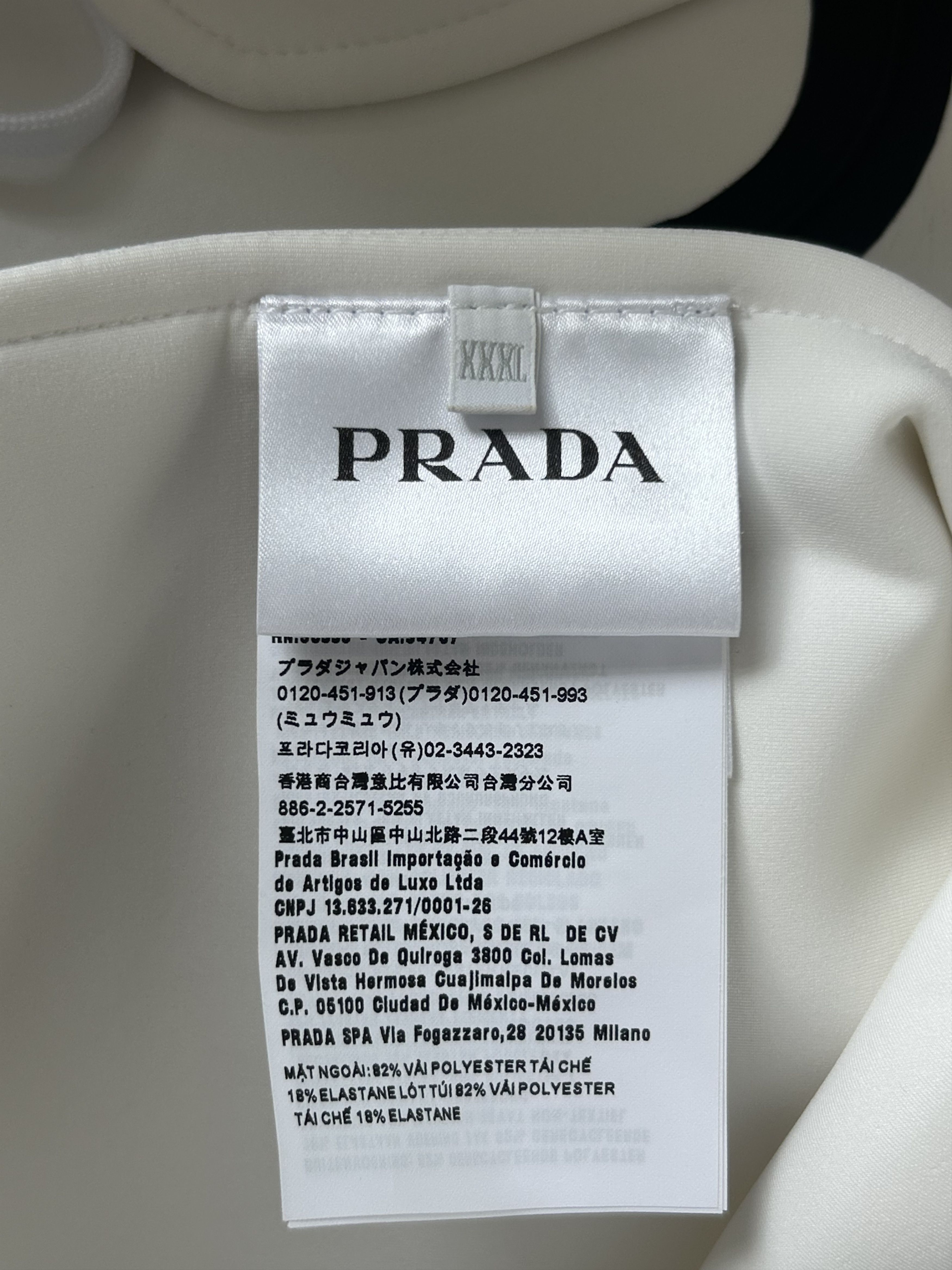 Prada Prada White & Red Linnea Rossa Pants Size US 40 / EU 56 - 4 Thumbnail