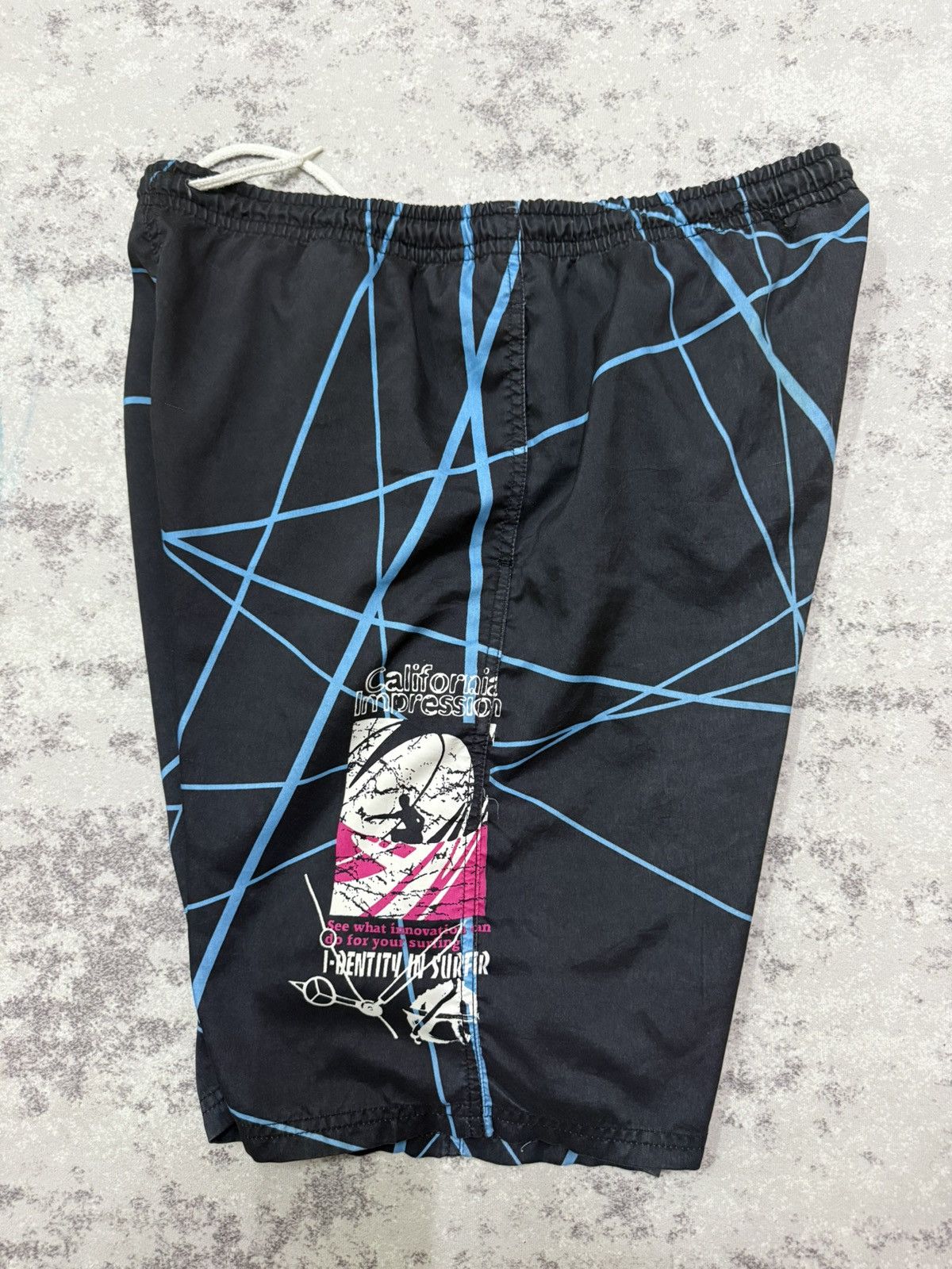 Vintage VINTAGE CALIFORNIA IMPRESSION I-DENTIFY IN SURFER PANTS Size US 34 / EU 50 - 6 Thumbnail