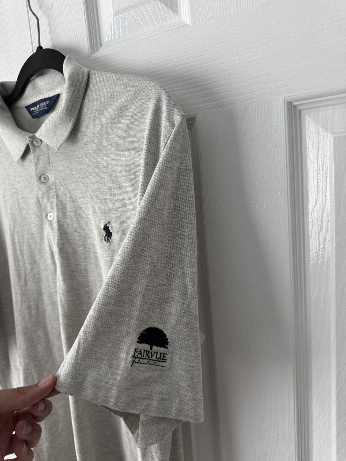 Polo Ralph Lauren Polo Shirt Ralph Lauren Polo Golf Heather Grey Cotton L Pony Size US L / EU 52-54 / 3 - 4 Thumbnail