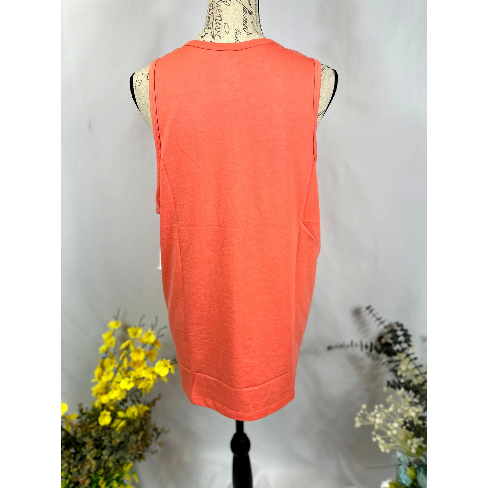 Other Abound Nordstrom Long Drop Arm Hole Tank Coral Fusion M Size M / US 6-8 / IT 42-44 - 4 Thumbnail