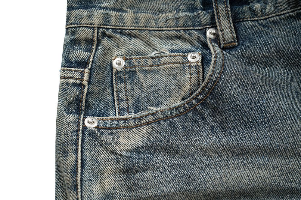 Jean Heavy Dirty Distressed jeans Size US 36 / EU 52 - 5 Thumbnail