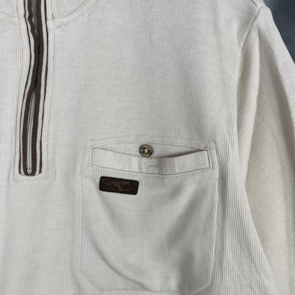 Designer × Japanese Brand × Kansai Yamamoto Vintage Kansai Yamamoto Half Zipper Sweater Size US M / EU 48-50 / 2 - 3 Thumbnail