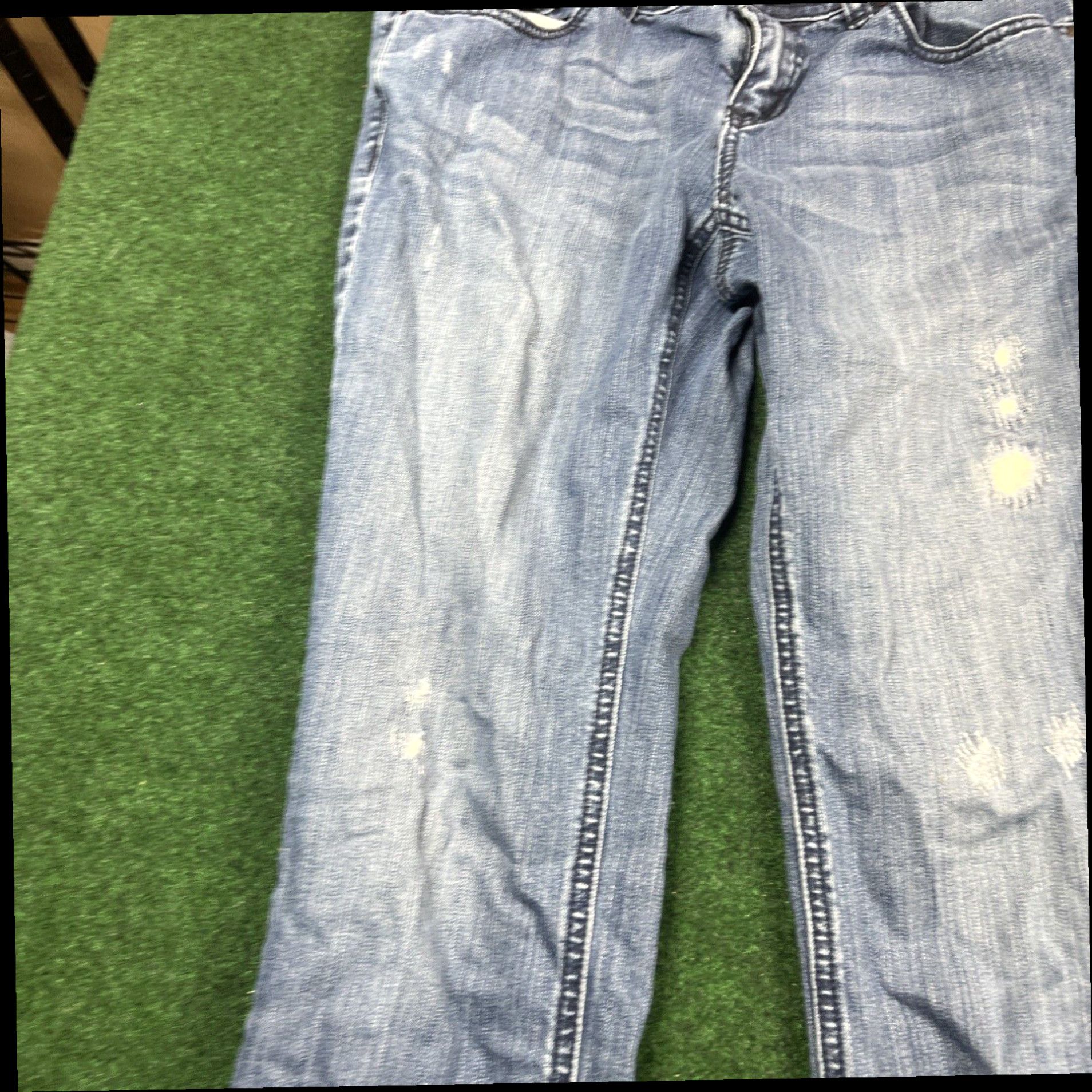 Vintage LC Lauren Conrad Ankle Skinny Cropped Jeans Womens Size 8 Med Wash Size 30" / US 8 / IT 44 - 2 Thumbnail