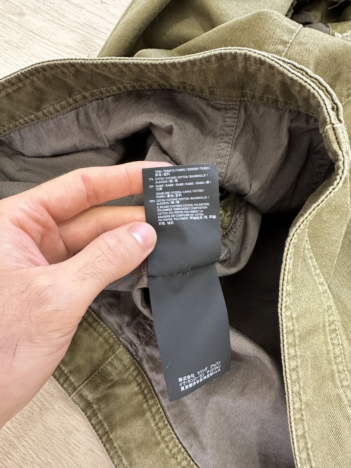 Saint Laurent Paris Saint laurent military vest Size US S / EU 44-46 / 1 - 6 Thumbnail
