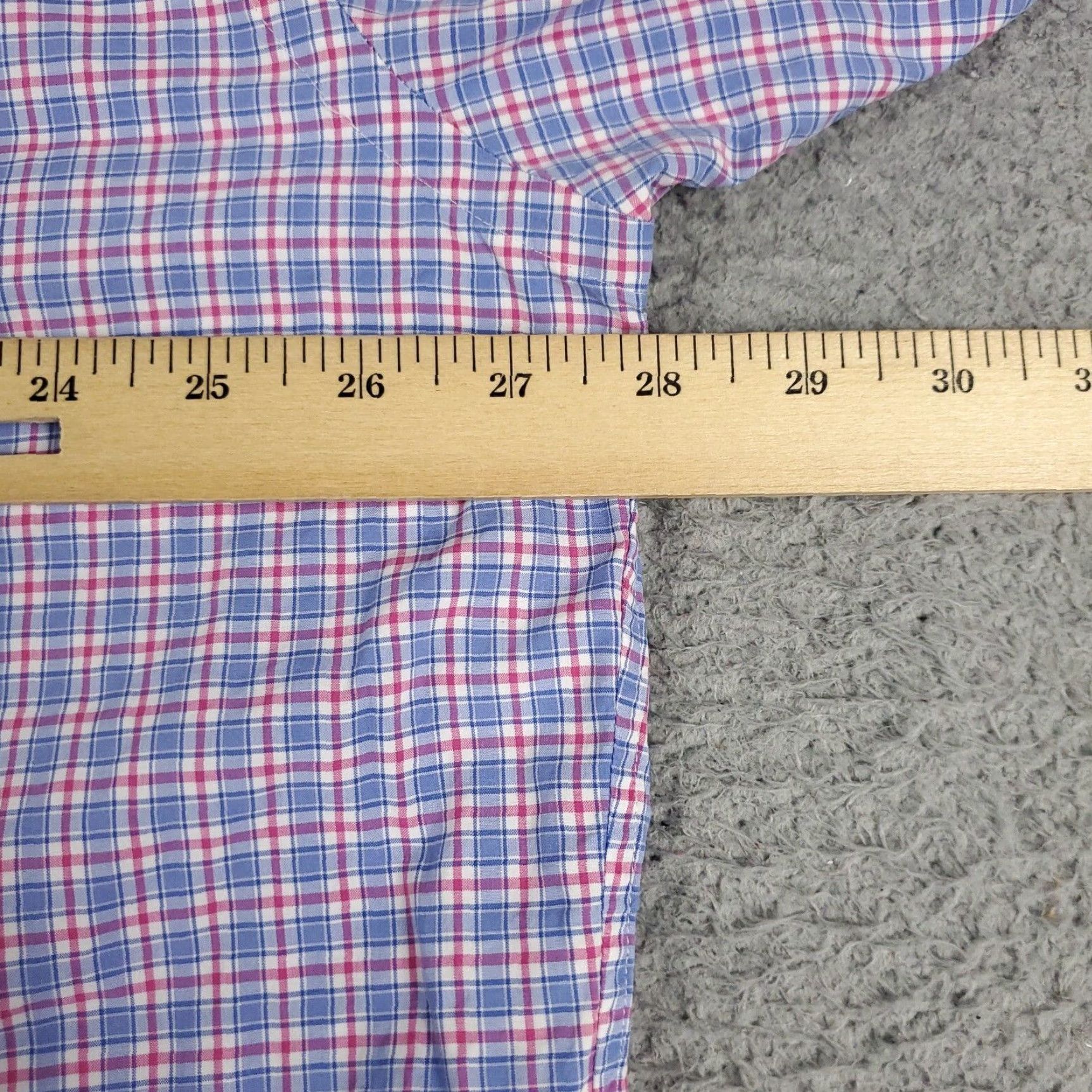 Ralph Lauren Ralph Lauren Button-Up Shirt Mens 2XL Red Blue Plaid Long Sleeve Casual Modern Preppy Size US XXL / EU 58 / 5 - 5 Thumbnail