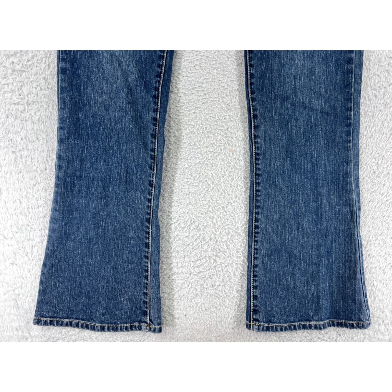 Vintage Young & Faded Jeans Womens 11 Blue Denim Bootcut Regular Size 32" / US 10 / IT 46 - 6 Thumbnail