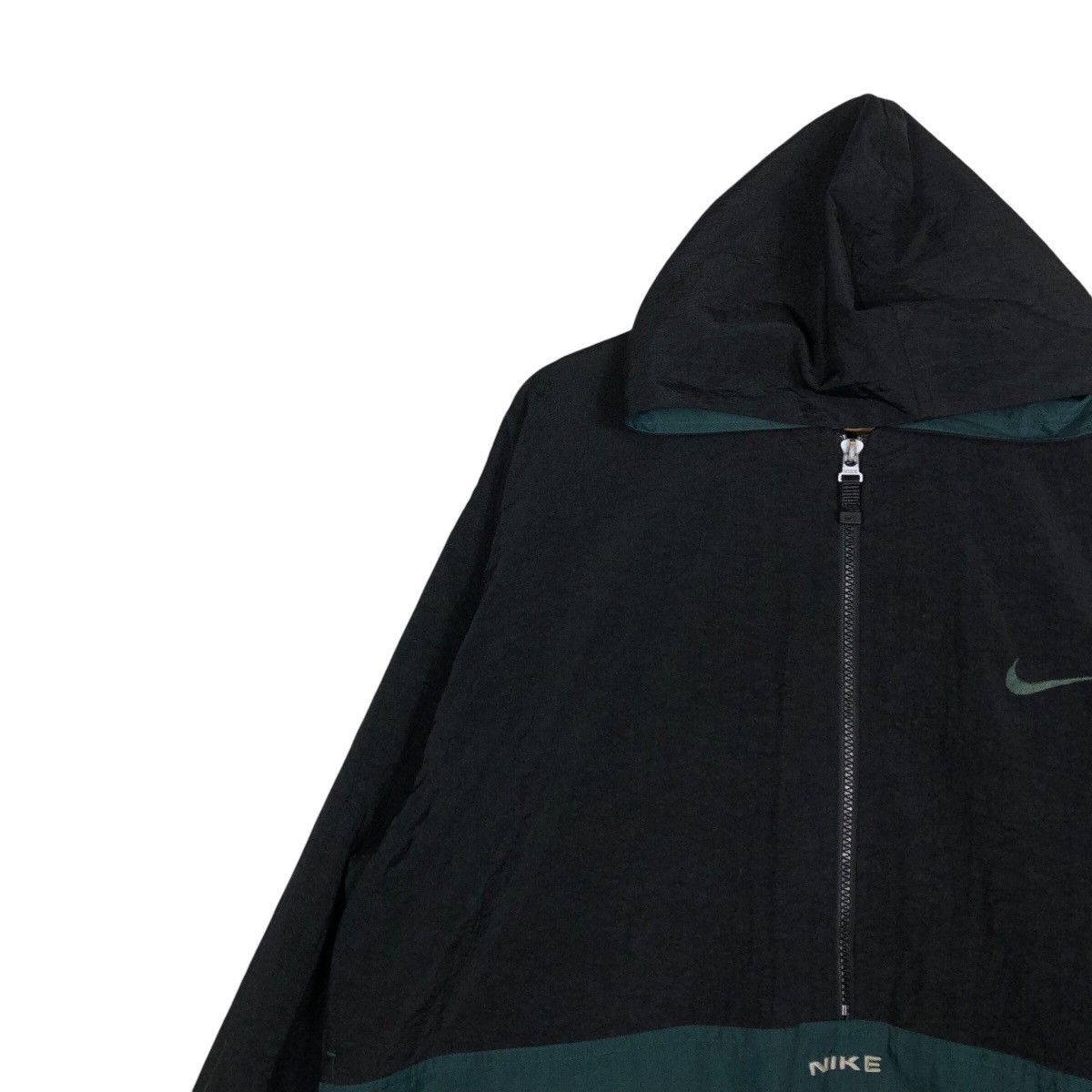 Nike 📌Vintage Anorak Jacket Nike Big Swoosh For Kids Size US L / EU 52-54 / 3 - 8 Thumbnail