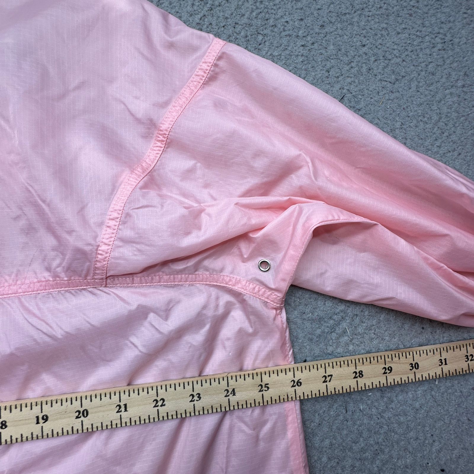 L.L. Bean LL Bean Pink Ripstop Hooded Windbreaker Jacket Womens Large Size L / US 10 / IT 46 - 5 Thumbnail