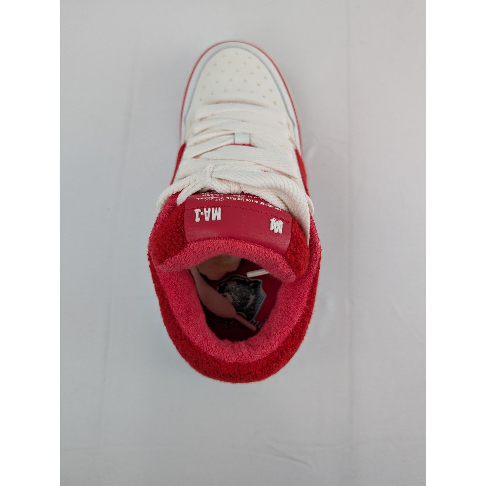 Amiri o1rshd1 Varsity MA-1 Sneakers in Red Size US 13 / EU 46 - 14 Thumbnail
