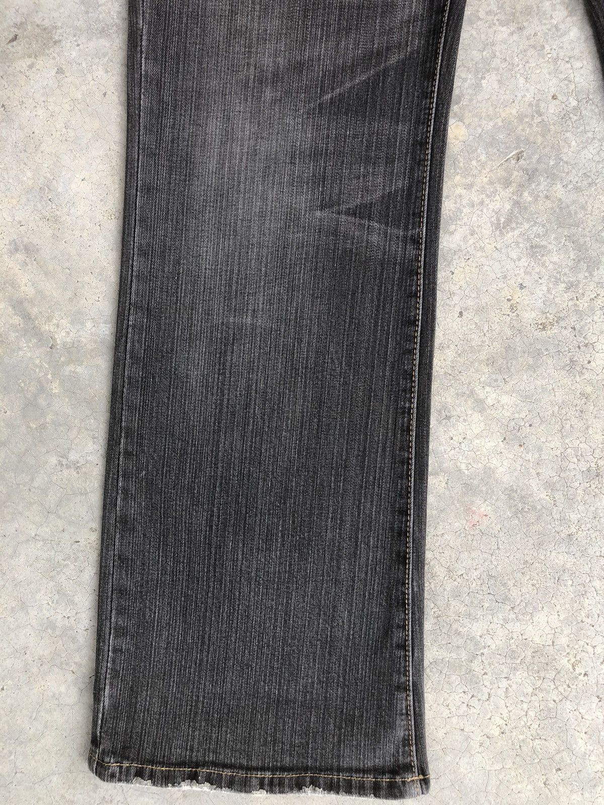 If Six Was Nine Japanese Unbrand Flared Jeans Distressed Jeans Size US 30 / EU 46 - 6 Thumbnail