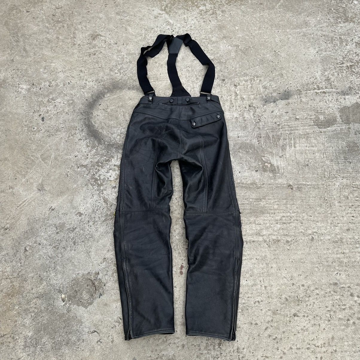 Vintage Vintage Moto Leather Pants Overalls Size 50 Gore Tex Y2K 00s Size US 34 / EU 50 - 2 Thumbnail