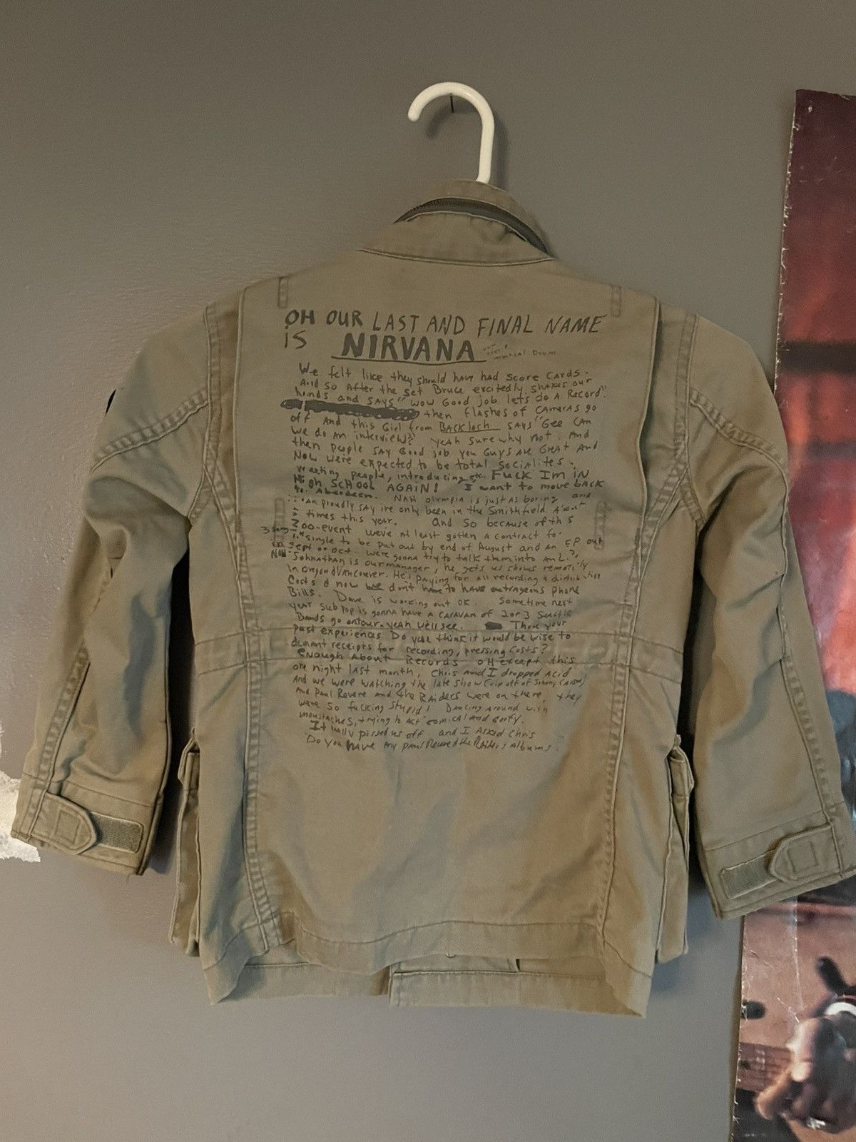 Hysteric Glamour Hysteric Glamour Kurt Cobain Nirvana jacket Size XS / US 0-2 / IT 36-38 - 6 Thumbnail