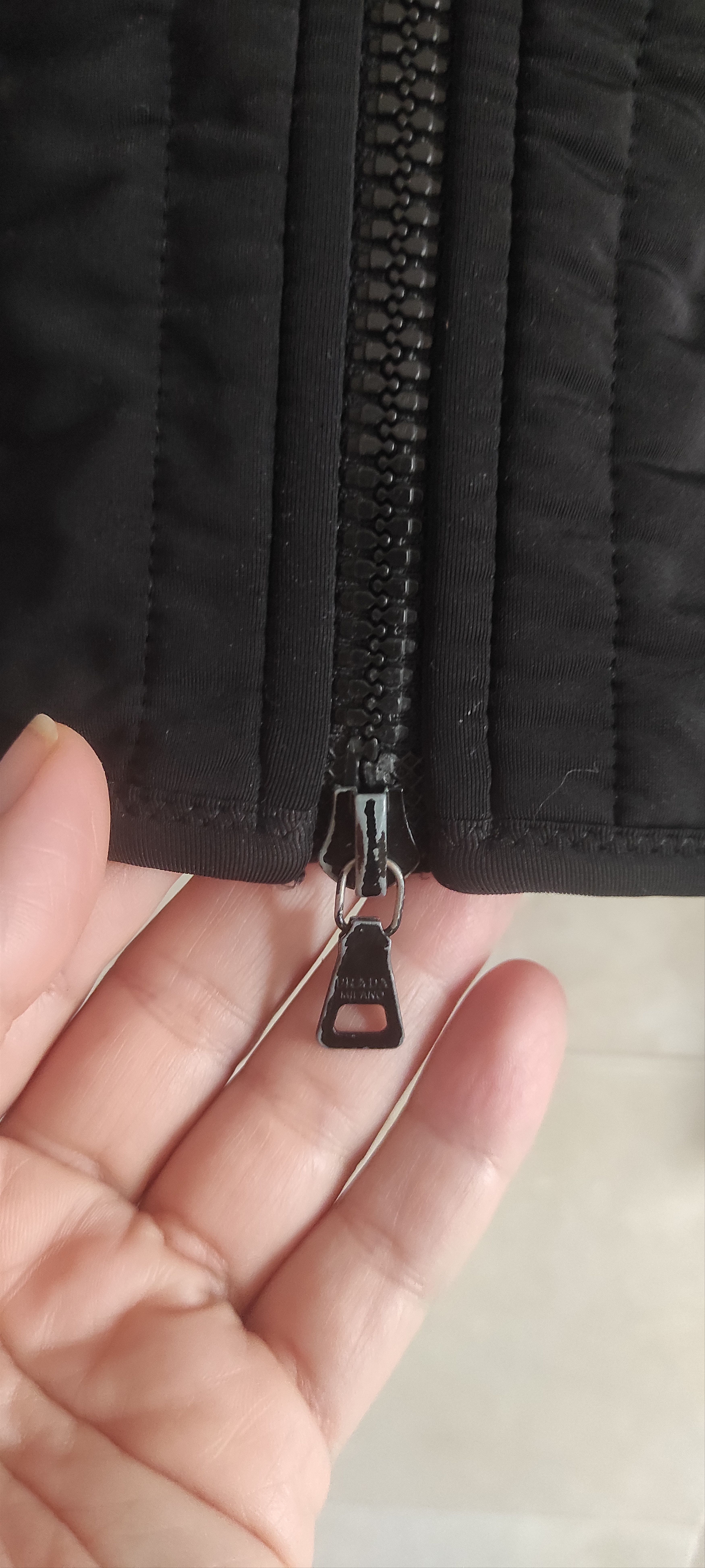 Prada VTG Prada Milano Quilted Bomber Jacket Made In Italy Size S / US 4 / IT 40 - 8 Thumbnail