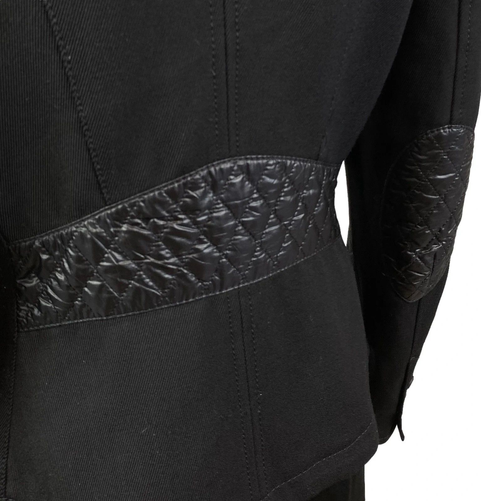 Other Marc Cain Wool Blazer Quilted Details size 2 Size S / US 4 / IT 40 - 9 Thumbnail