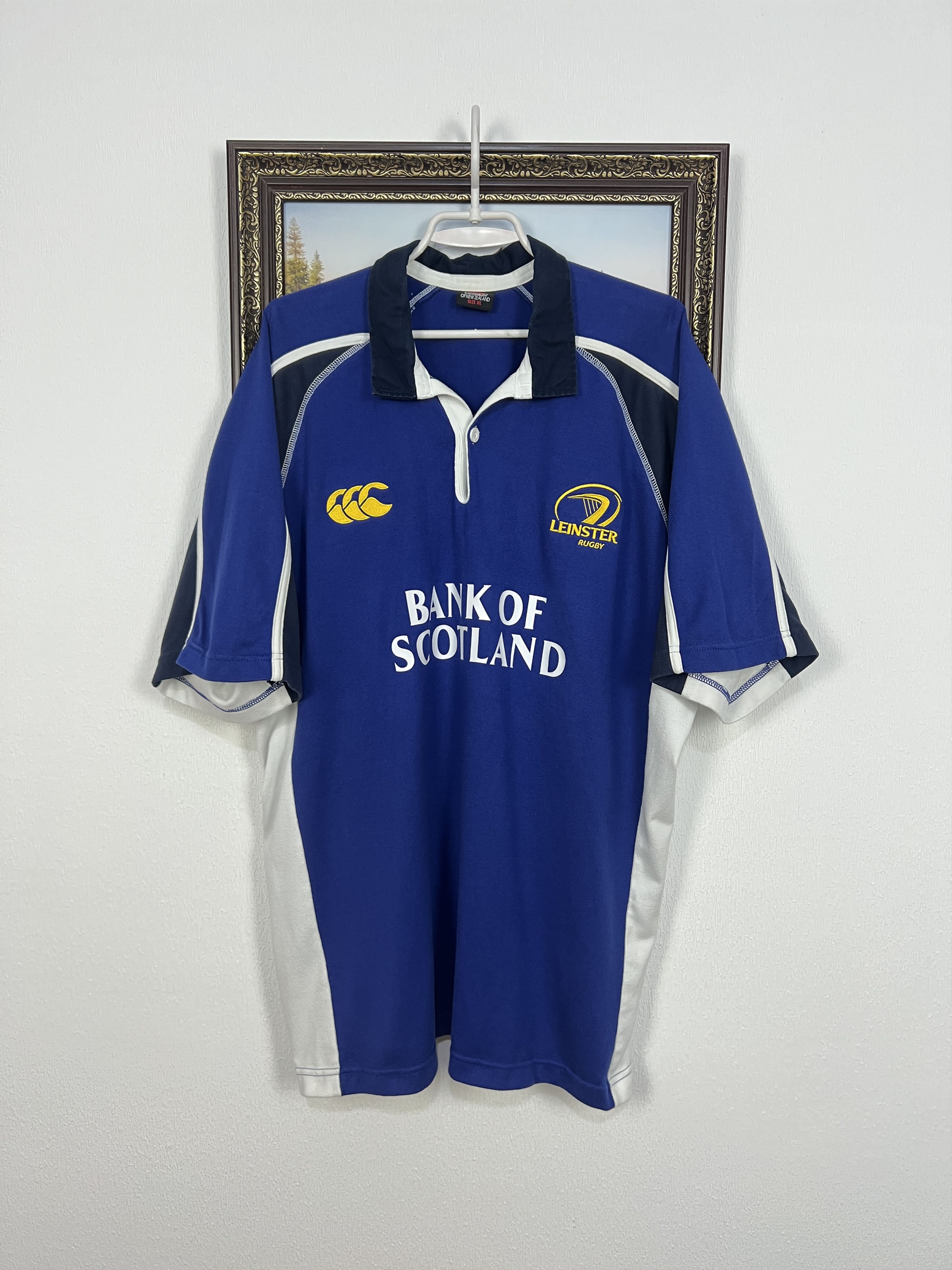 Vintage Vintage Canterbury Leinster Rugby Union Jersey Mens Size US XL / EU 56 / 4 - 1 Thumbnail
