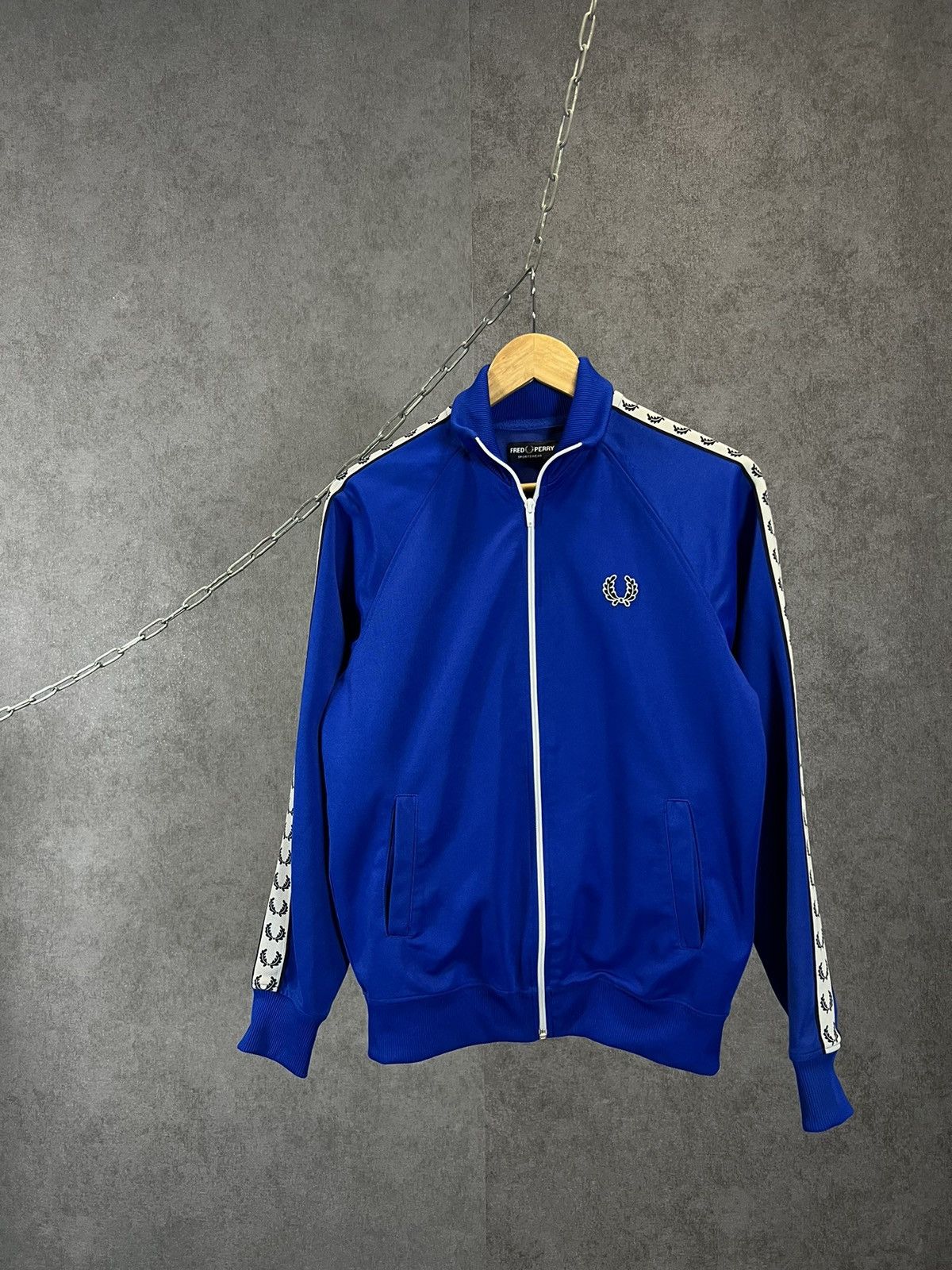 Fred Perry Fred Perry casual designer lampas zip sweatshirt Size US S / EU 44-46 / 1 - 1 Thumbnail