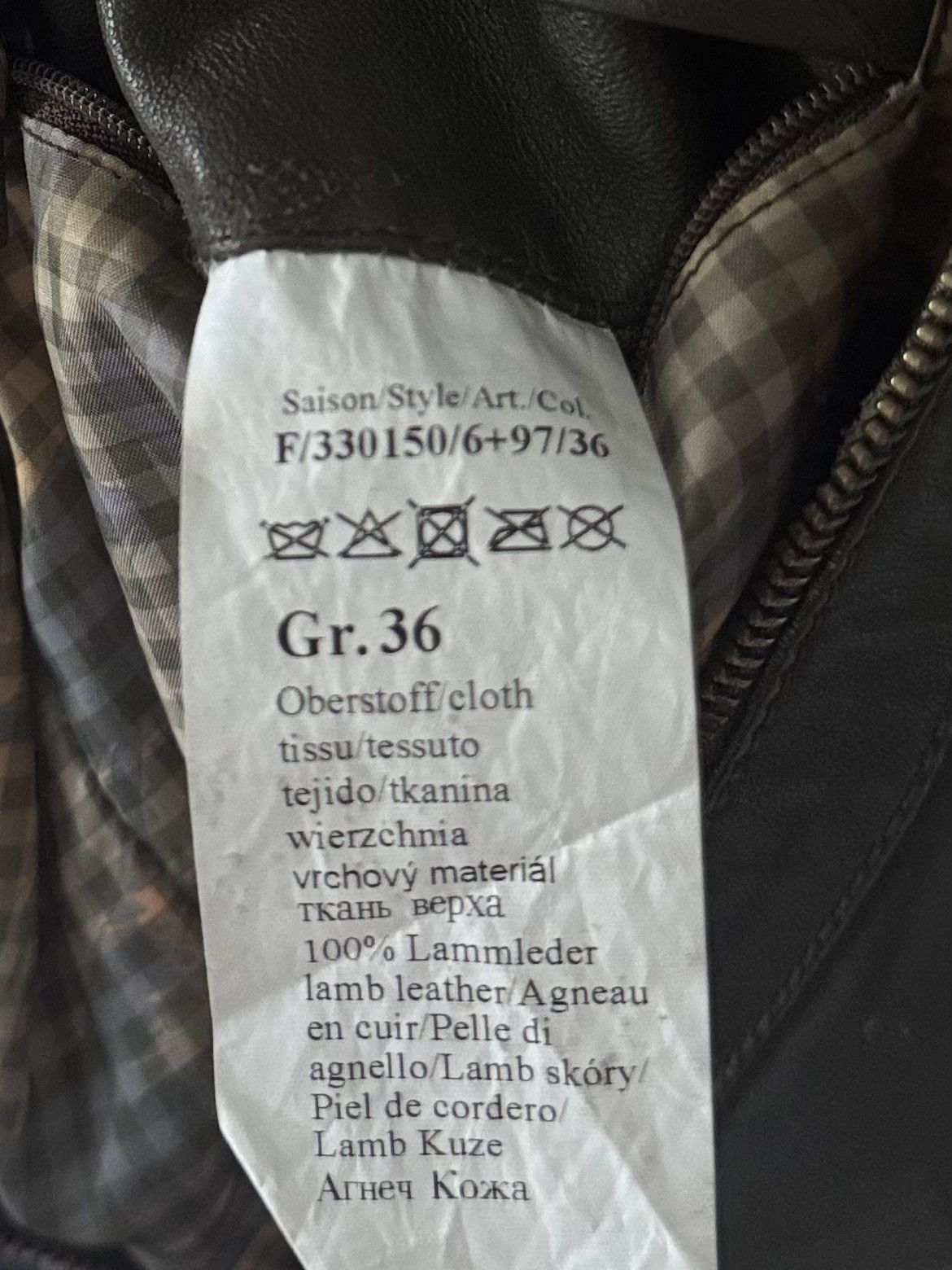 14th Addiction 14th Addiction Style Leather Jacket Size US S / EU 44-46 / 1 - 7 Thumbnail
