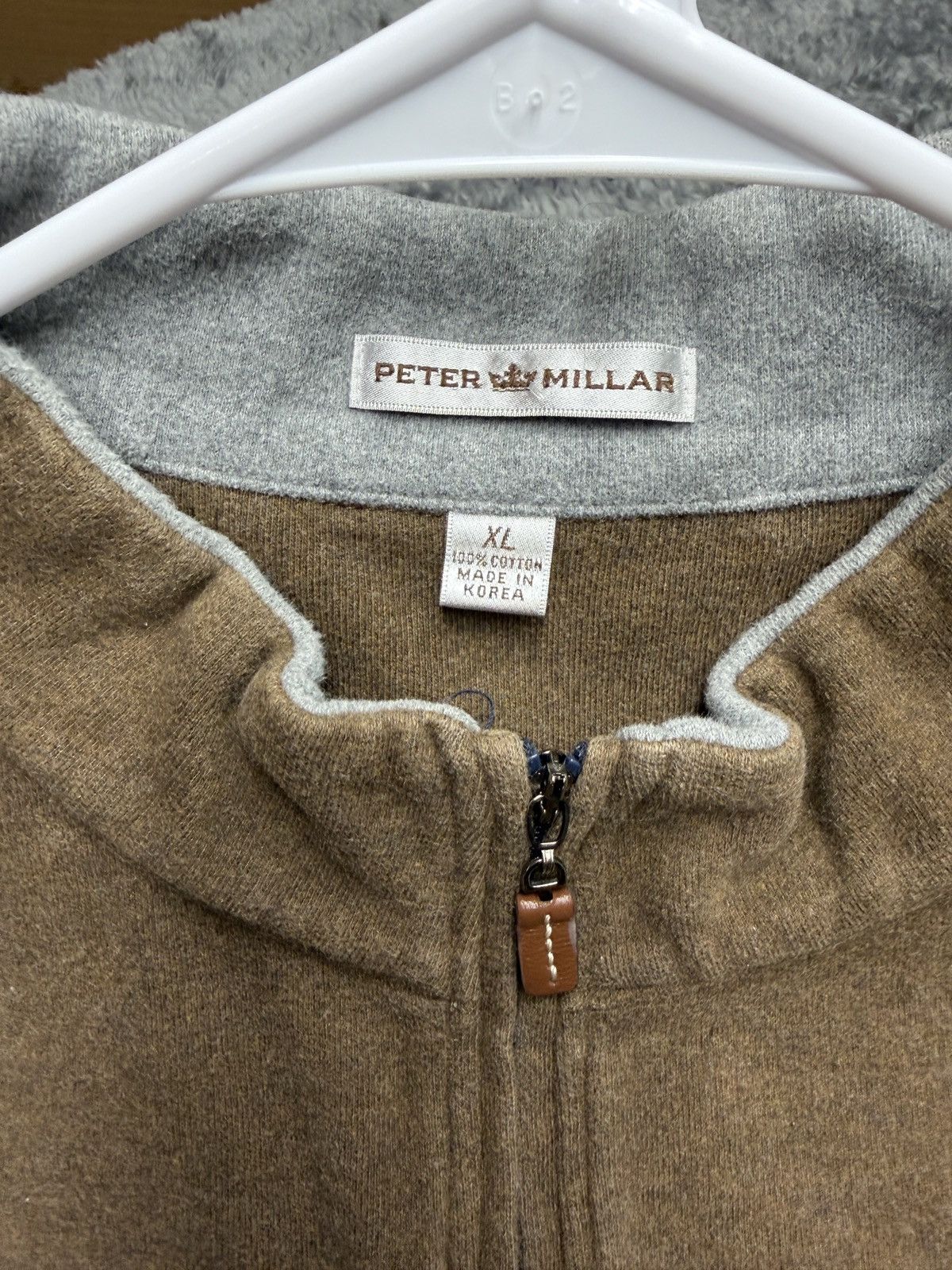 Peter Millar Peter Millar TPC Sawgrass Brown 1/4 Zip Pullover Vest XL Size US XL / EU 56 / 4 - 3 Thumbnail