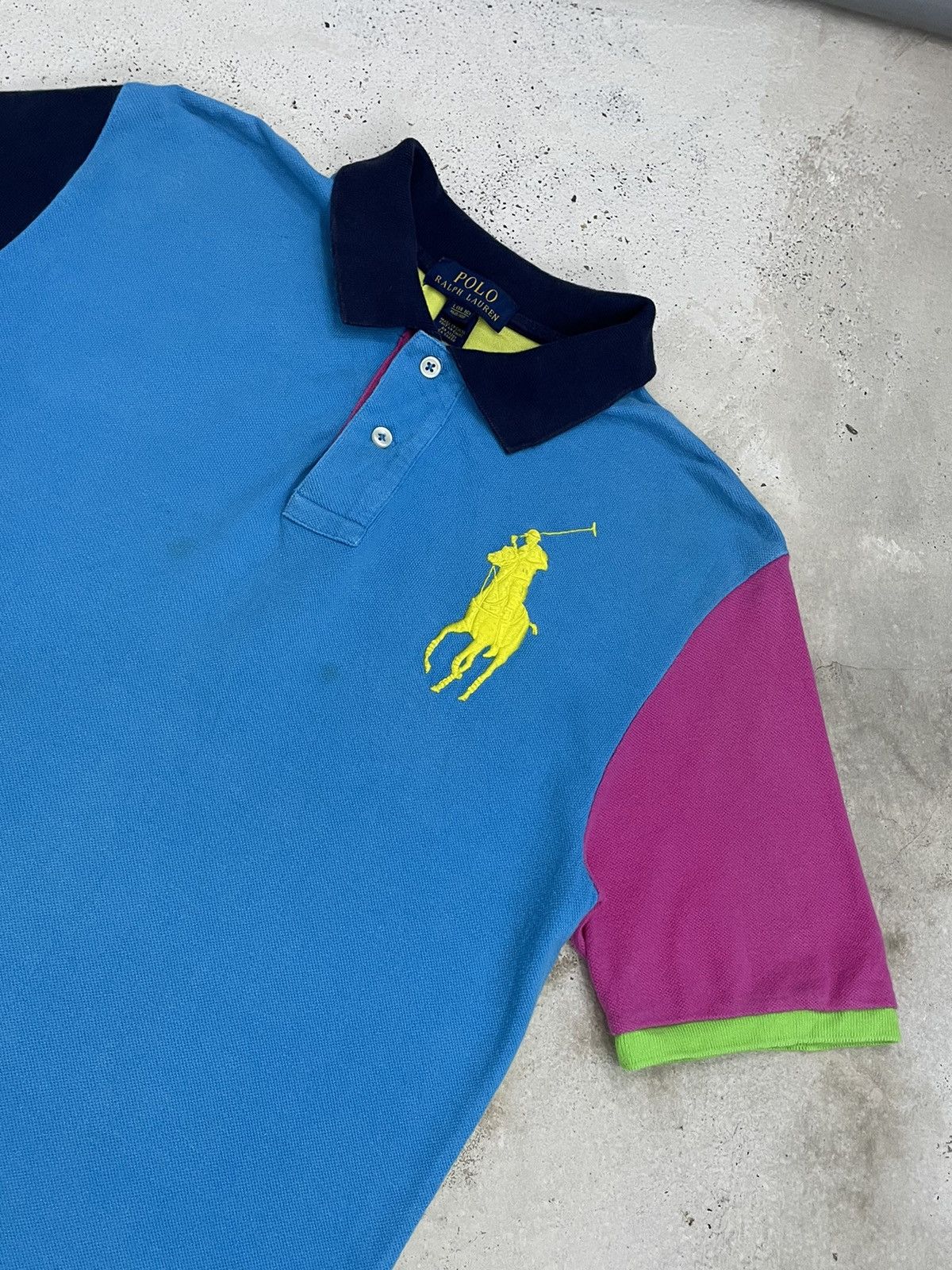 Lacoste Ralph Lauren Colorblock 3 Big Pony Size US L / EU 52-54 / 3 - 4 Thumbnail