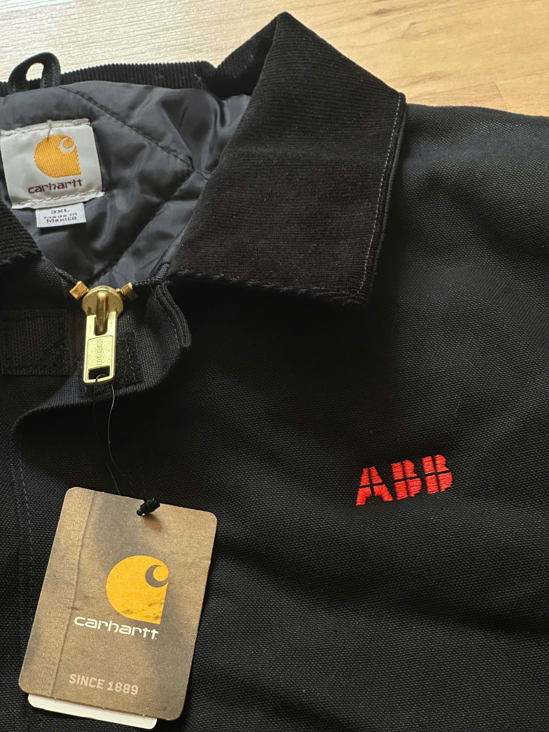 Carhartt Carhartt Jacket ABB (00s) / Size 3XL / Black-Suede / Size US XXL / EU 58 / 5 - 3 Thumbnail