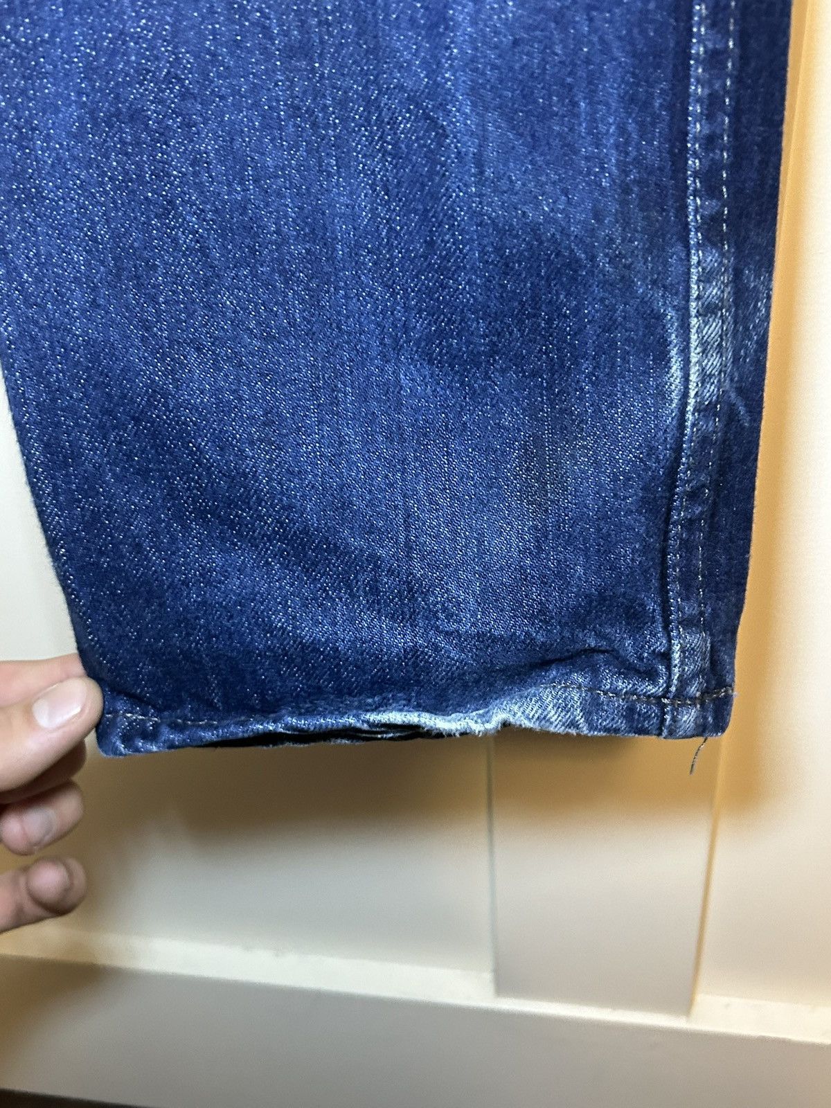 Naked & Famous Vintage Naked and Famous raw salvage denim skinny jeans Size US 32 / EU 48 - 14 Thumbnail