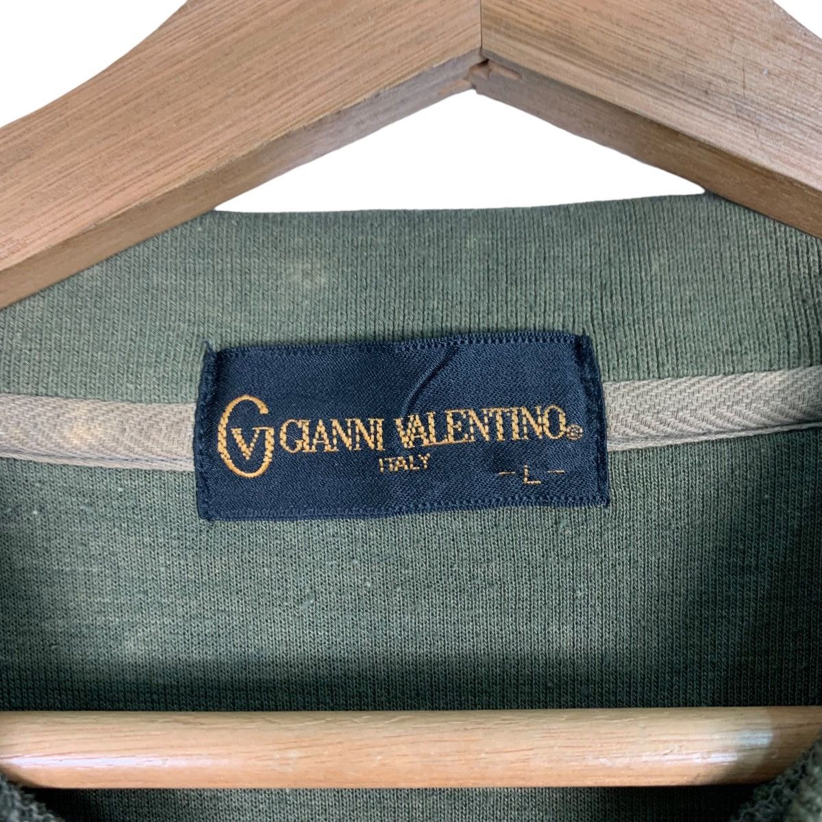 Gianni Valentino GIANNI VALENTINO Embroidery Big Logo Sweatshirts #0618-C29 Size US L / EU 52-54 / 3 - 8 Thumbnail