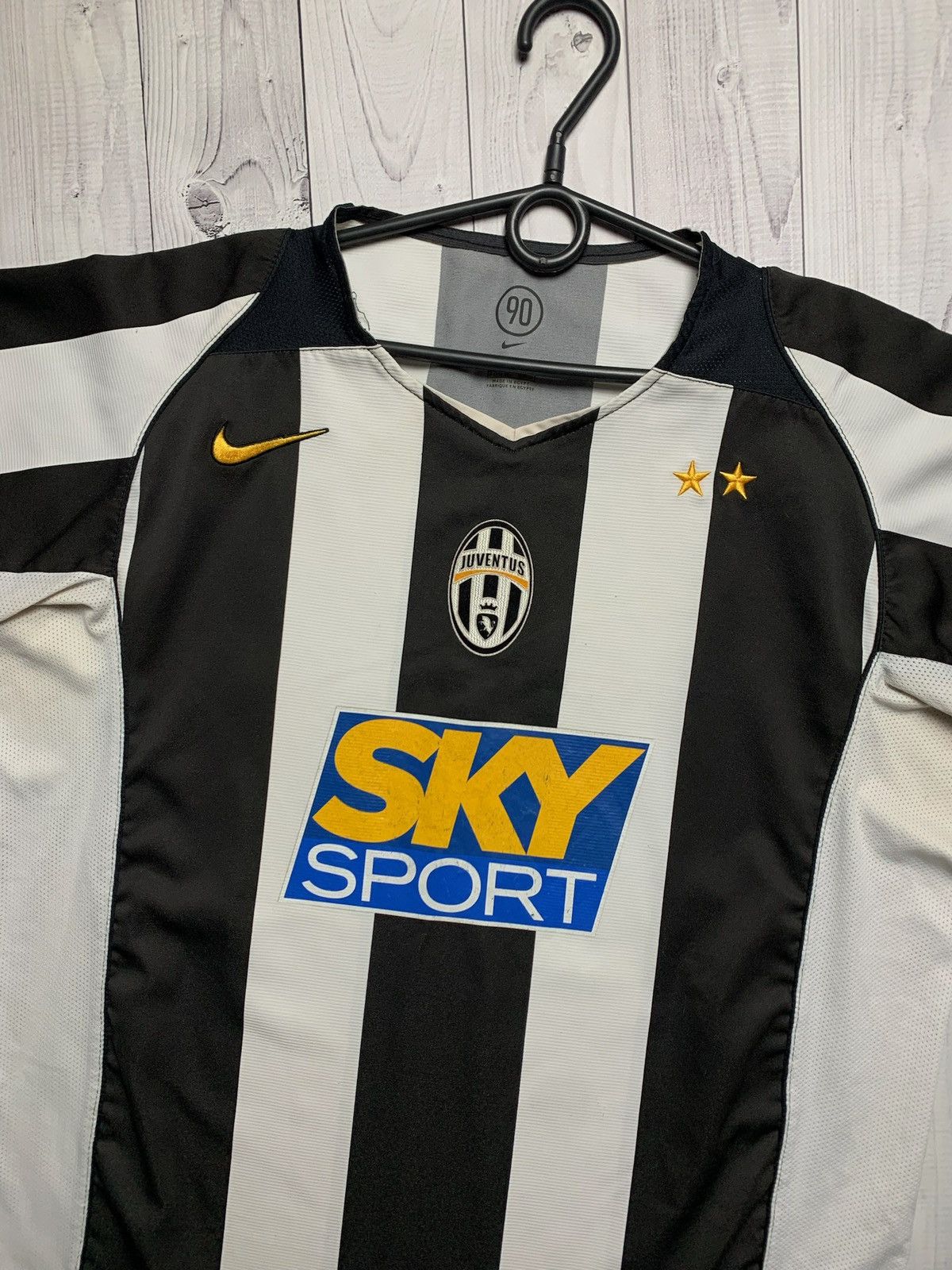 Nike × Vintage Vintage Nike Juventus soccer jersey size L logo Size US L / EU 52-54 / 3 - 2 Thumbnail