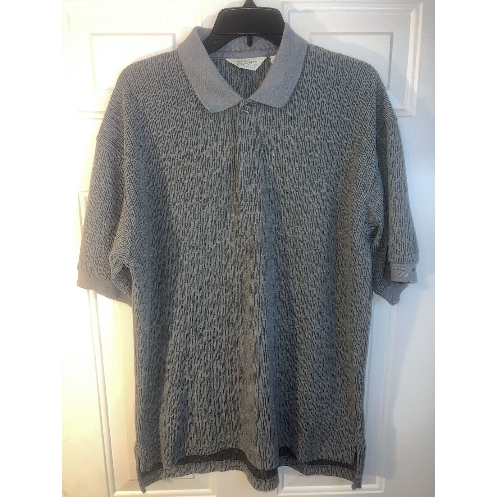 Reebok Vintage Reebok Golf Polo Shirt Mens Large Gray All Over Size US L / EU 52-54 / 3 - 1 Thumbnail