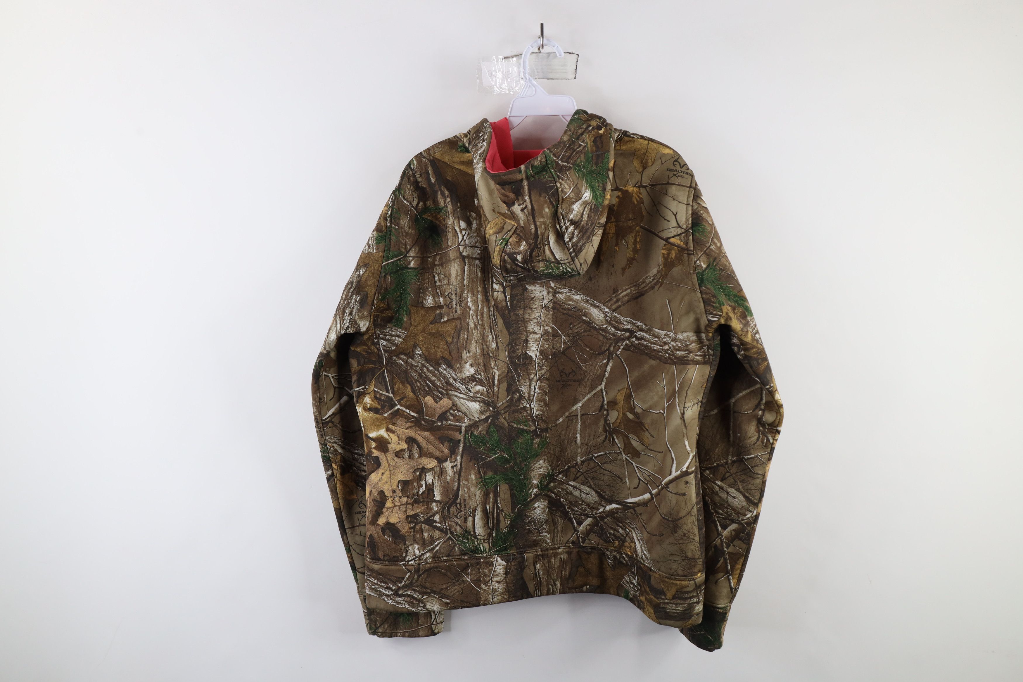 Under Armour × Vintage Under Armour Big Logo Realtree Camouflage Hoodie Sweatshirt Size L / US 10 / IT 46 - 12 Thumbnail