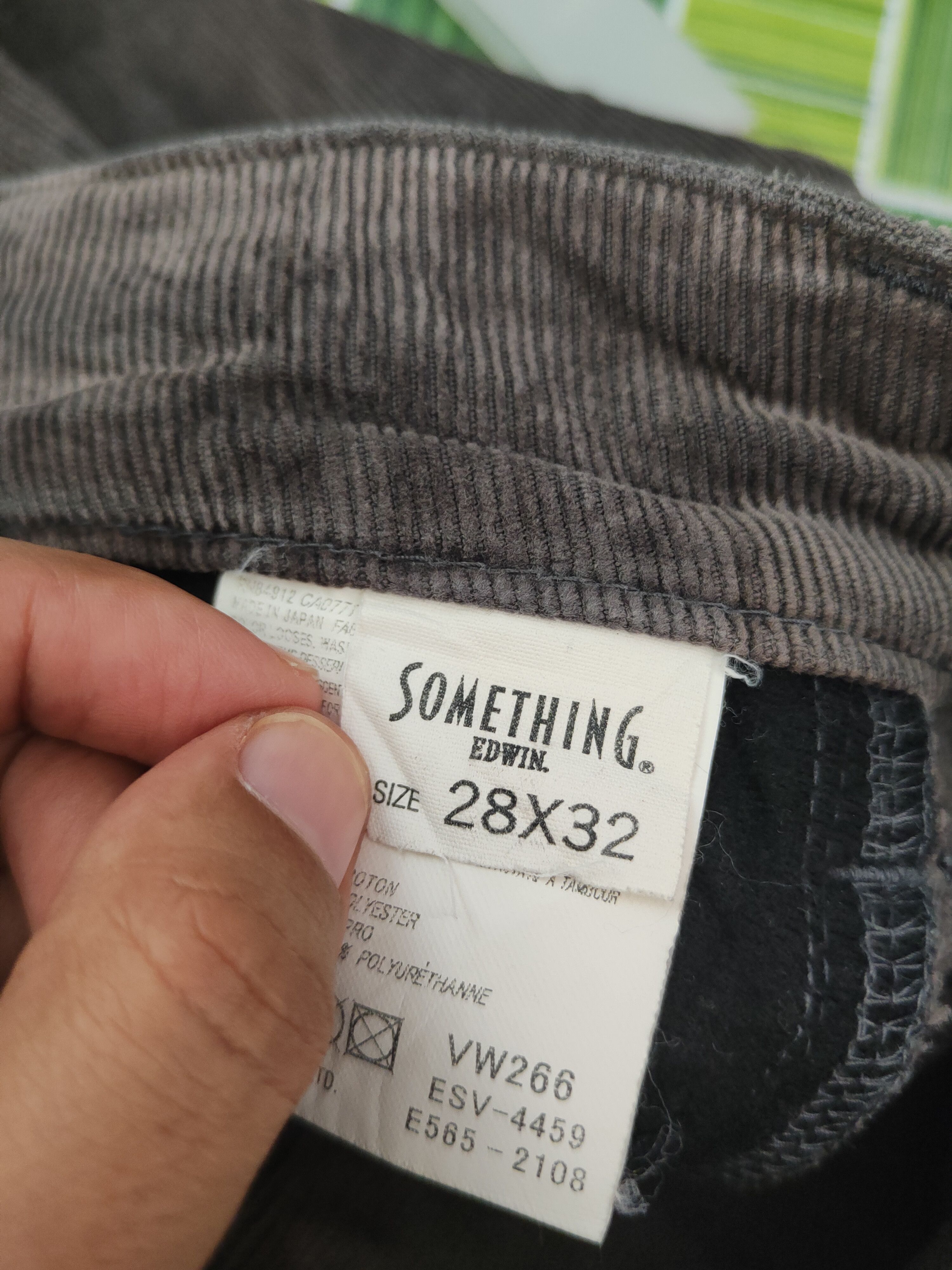 Edwin Edwin-Something Brown Multipocket Corduroy Pants #46-326 Size 27" / US 4 / IT 40 - 14 Thumbnail