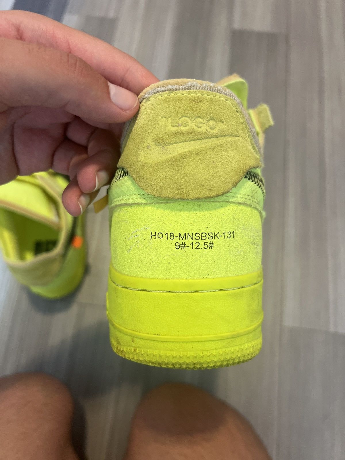 Nike × Off-White Nike x Off-White Air Force 1 Low Volt Size US 10.5 / EU 43-44 - 6 Thumbnail