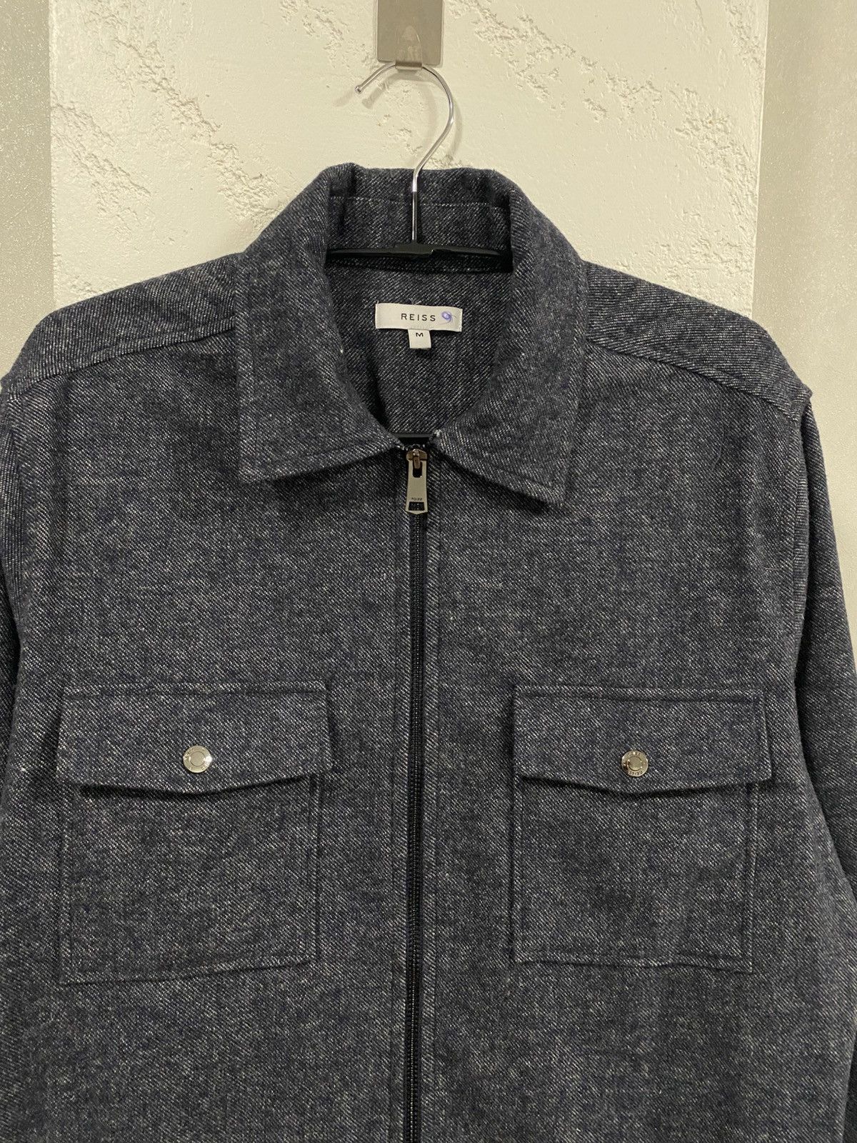 Reiss Reiss very beautiful overshirt front pocket jacket size: M Size US M / EU 48-50 / 2 - 2 Thumbnail