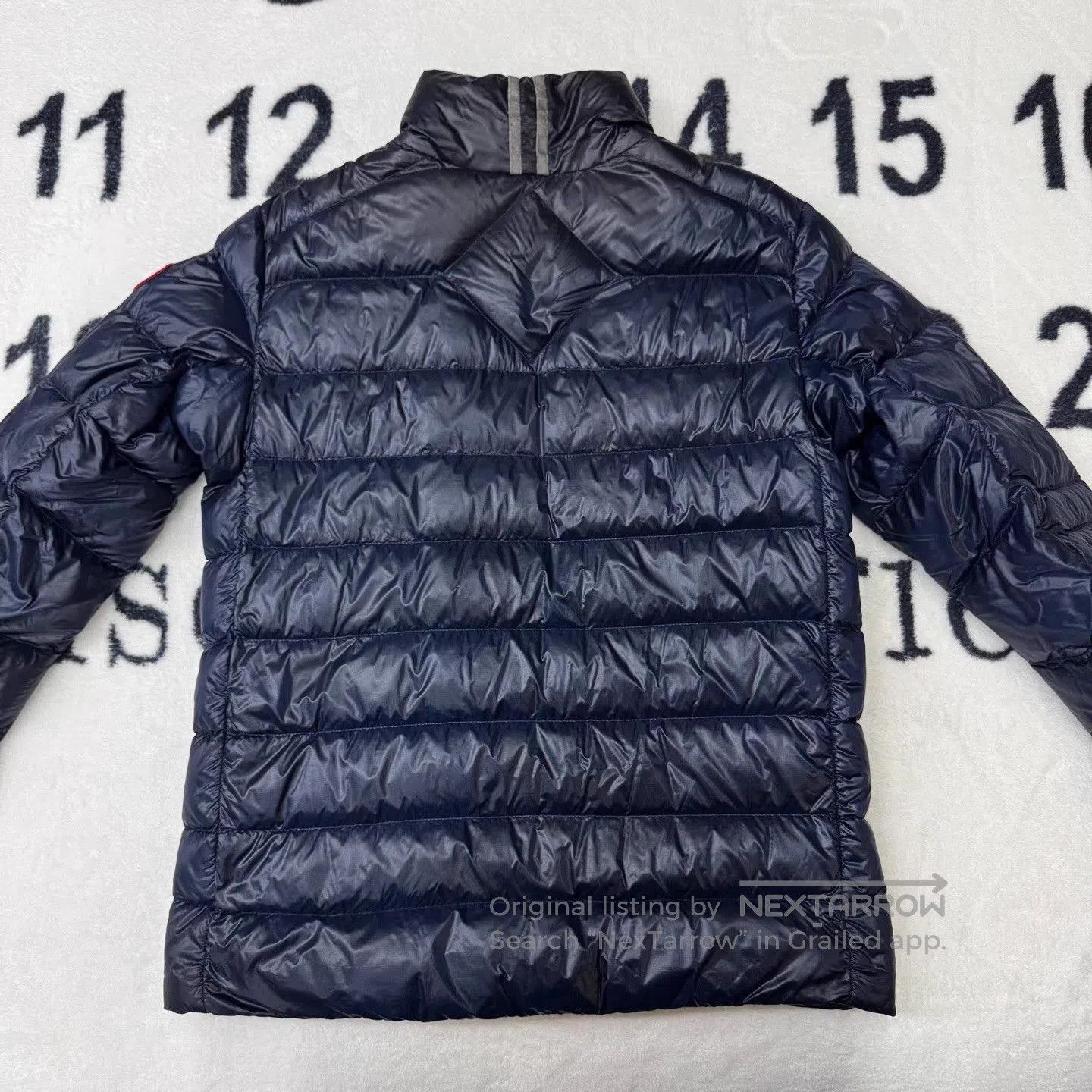 Canada Goose Blue Quilted Puffer Jacket with Zip Closure. Size US M / EU 48-50 / 2 - 3 Thumbnail