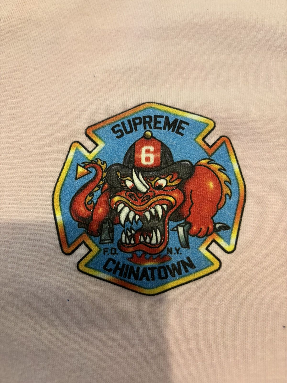 Supreme Supreme Chinatown FDNY Tee size Large Size US L / EU 52-54 / 3 - 5 Thumbnail