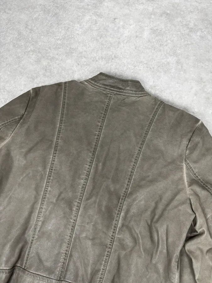 Vintage 2000s Archive Khaki Napoleon Officier Military Jacket Size M / US 6-8 / IT 42-44 - 6 Thumbnail