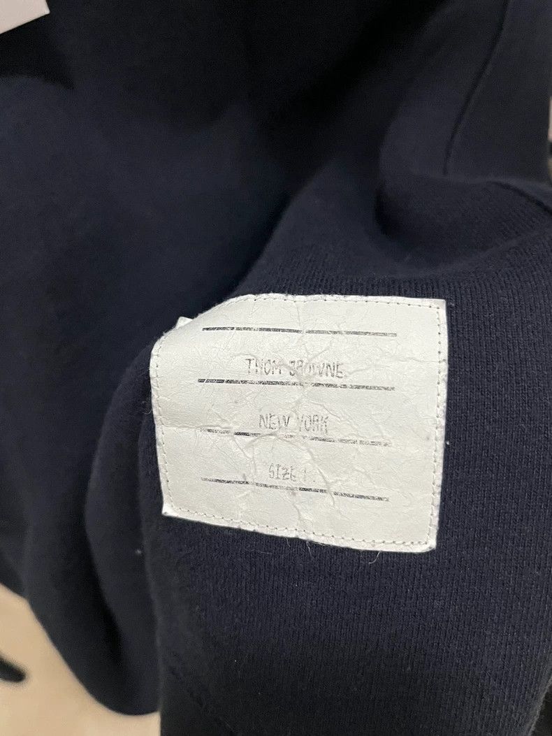 Thom Browne thom browneClassic four-striped blue sweatshirt 2503-Nextar Size US S / EU 44-46 / 1 - 4 Thumbnail