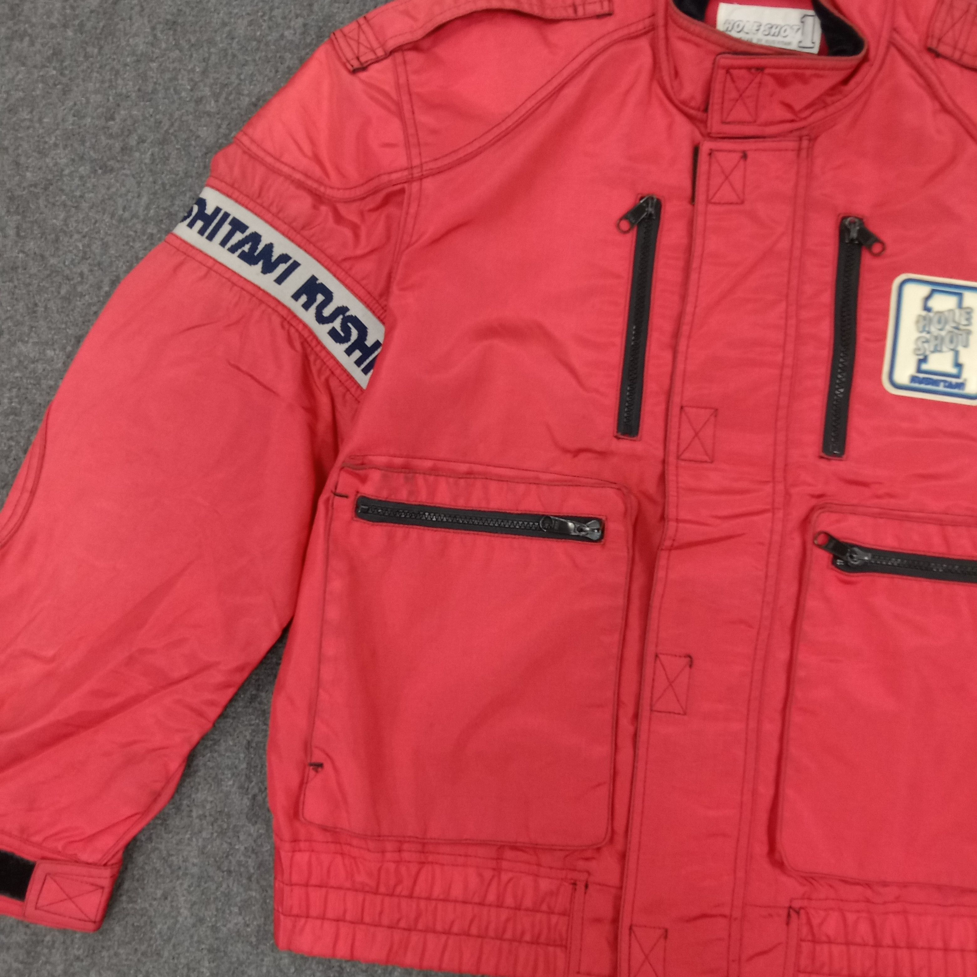 Japanese Brand × Vintage Kushitani Hole Shot 1 Japanese Motorsports Jacket Size US M / EU 48-50 / 2 - 5 Thumbnail