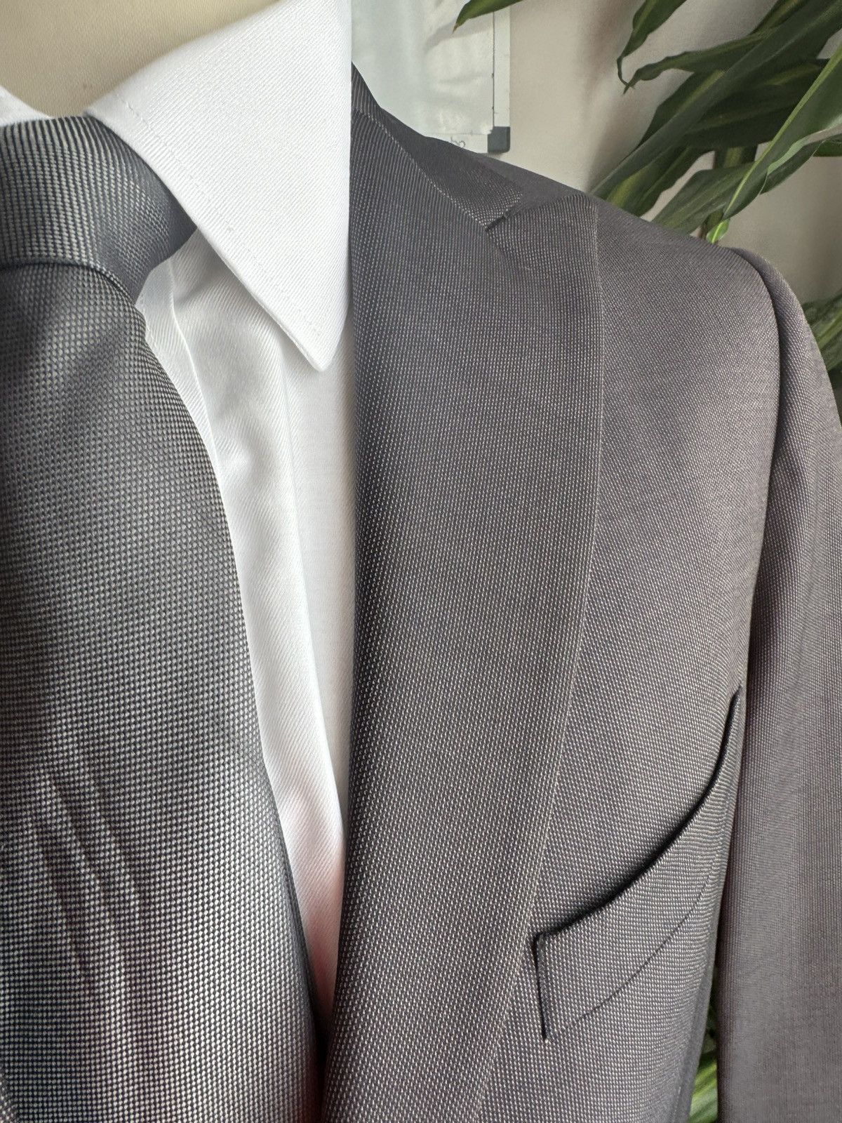 Calvin Klein Calvin Klein suit 48 Grey Size 48R - 2 Thumbnail