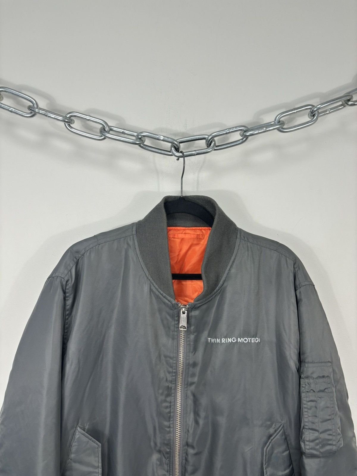 Vintage Vintage FAI World Grand Prix Rare Khaki MA-1 Bomber Jacket Size US M / EU 48-50 / 2 - 6 Thumbnail