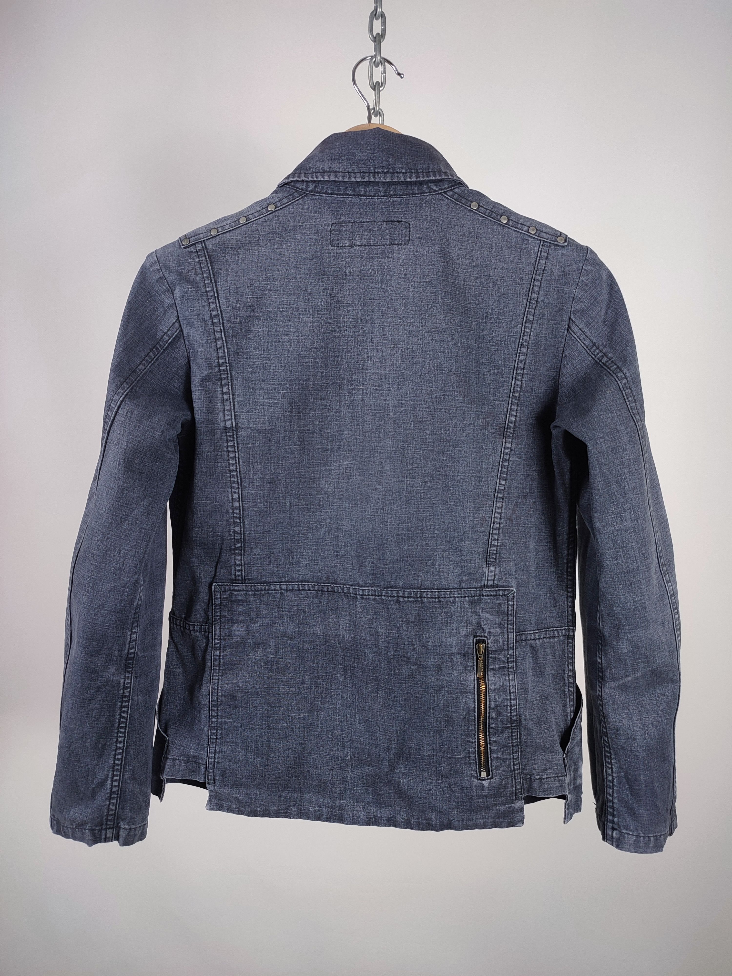 Diesel Vintage Diesel Multi Pocket Denim Jacket Size US S / EU 44-46 / 1 - 13 Thumbnail