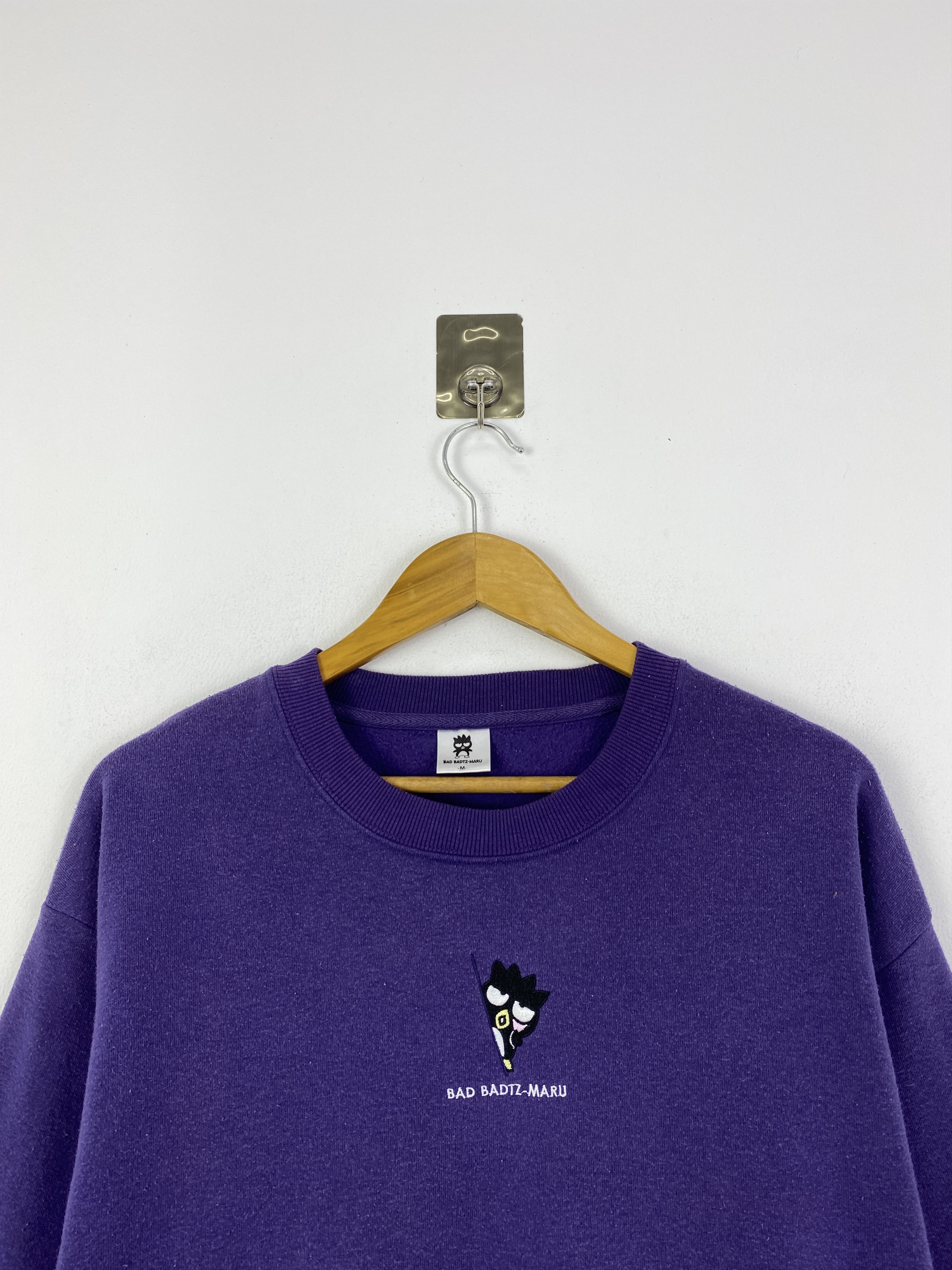 Japanese Brand Bad Badtz-Maru Central Logo Pullover Sweatshirt SH0138 Size US M / EU 48-50 / 2 - 2 Thumbnail