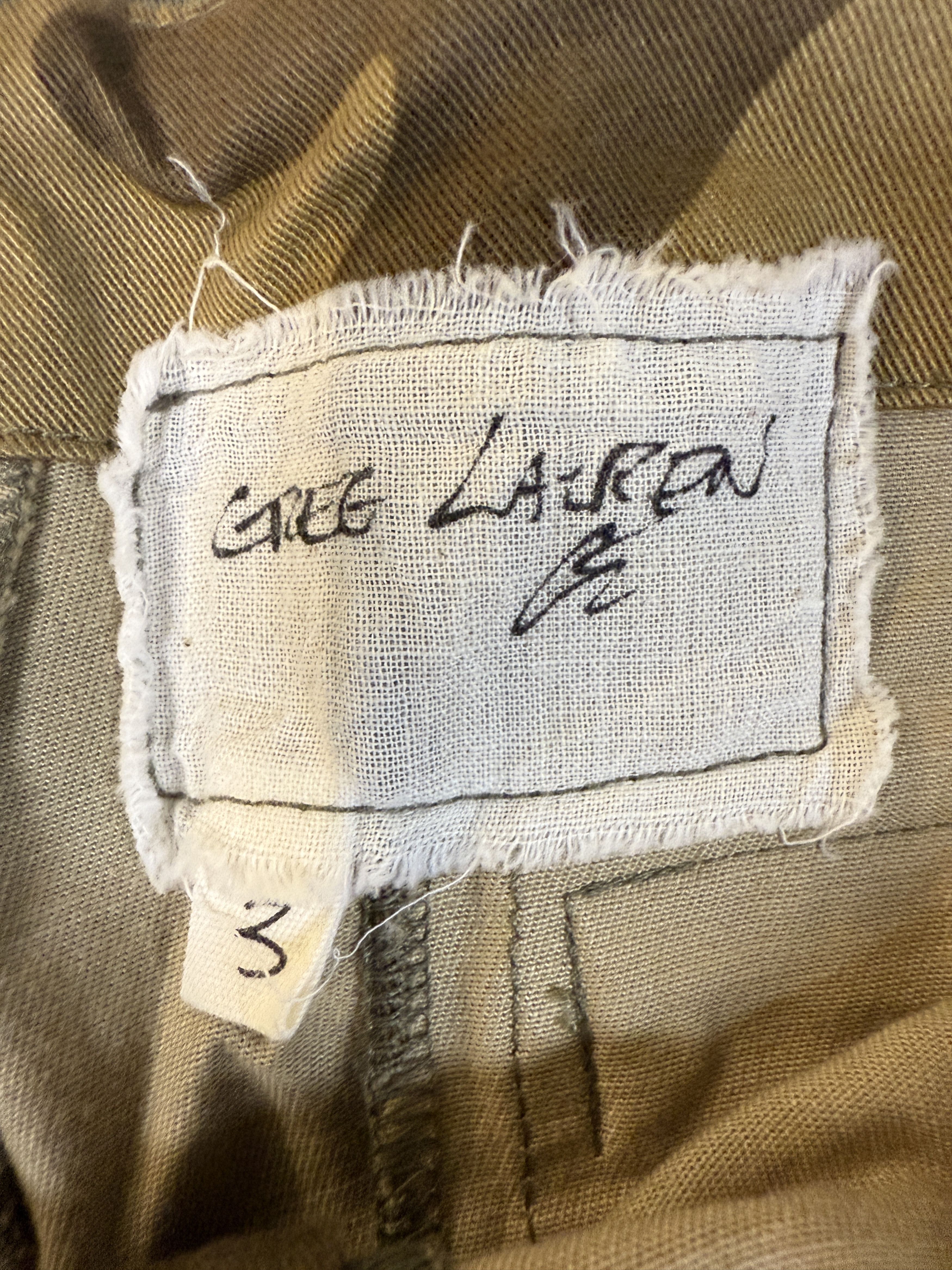 Greg Lauren $935 Greg Lauren Wide-Leg Camo Cargo Pants Size US 34 / EU 50 - 9 Thumbnail