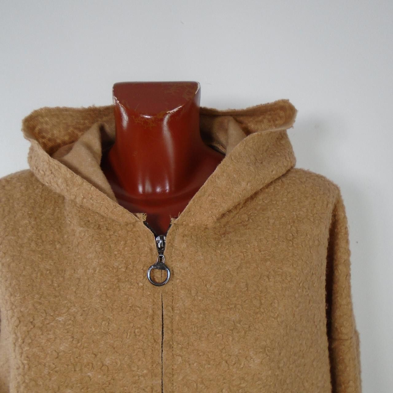 Vintage Women's Coat New Collection. Brown. L. Used. Good Size L / US 10 / IT 46 - 9 Thumbnail