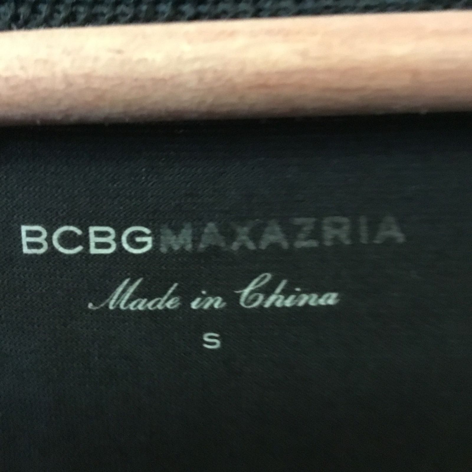 Bcbgmaxazria BCBGMaxAzria Black Scoop Neck Long-Sleeve Top Size S / US 4 / IT 40 - 4 Thumbnail