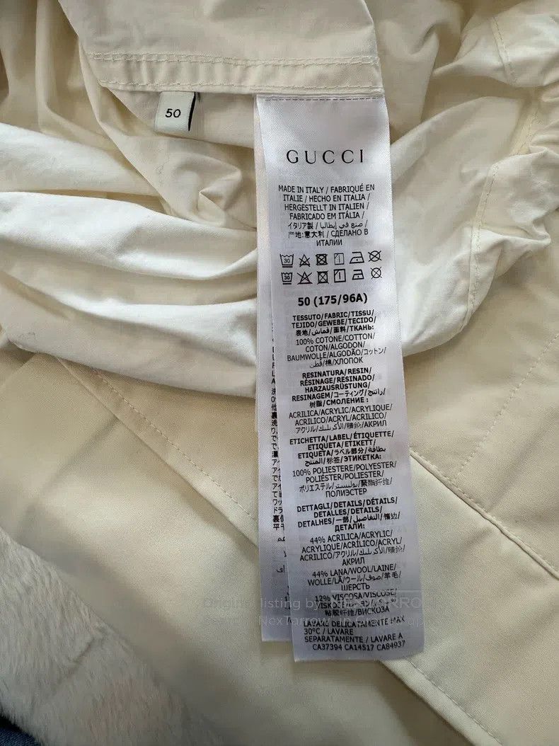 Gucci Gucci Red and green webbing half-pull windbreaker jacket Size US M / EU 48-50 / 2 - 3 Thumbnail