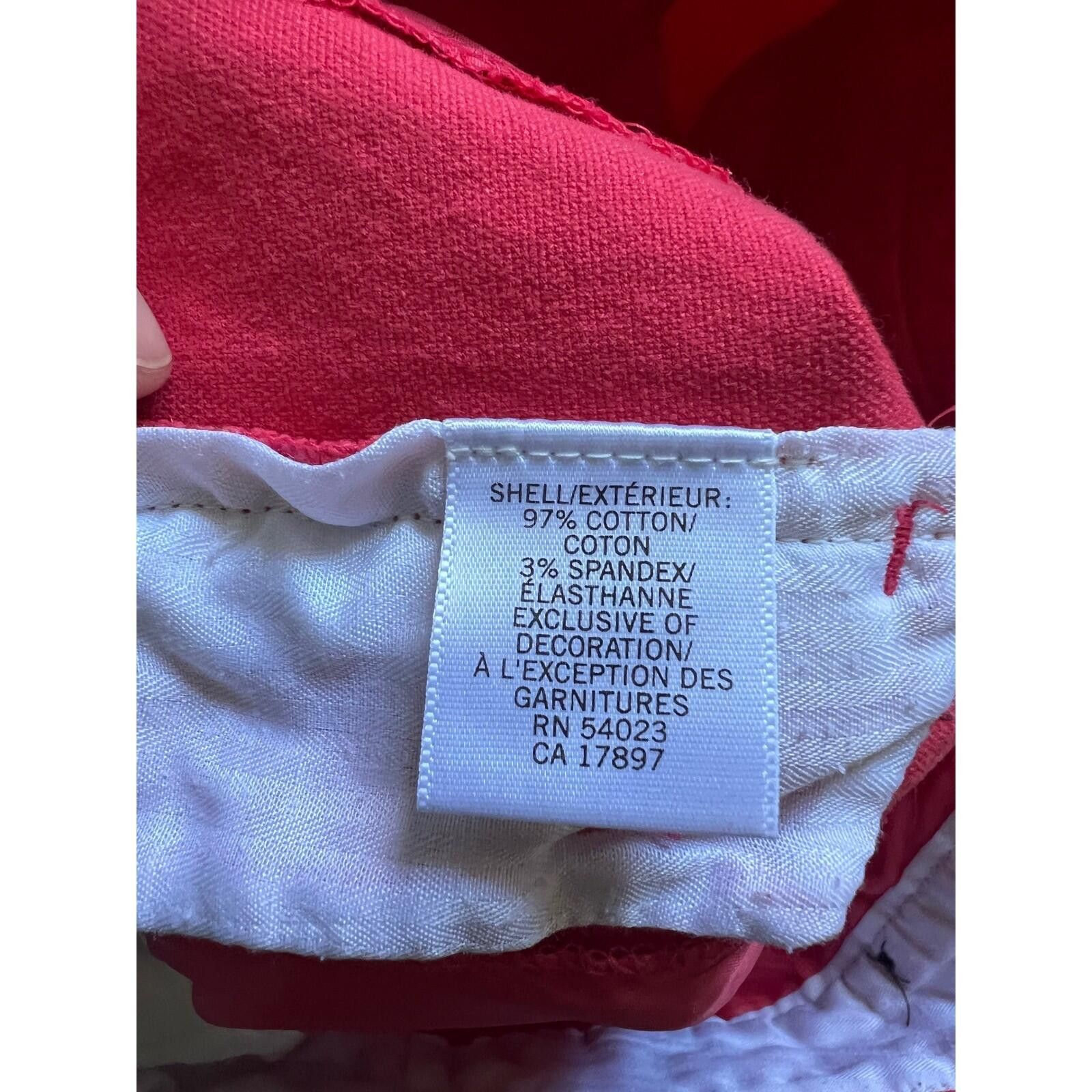 Banana Republic Banana Republic Ryan Fit Womens Pink Chino Shorts Size 2 Size 25" / US 0 / IT 36 - 3 Thumbnail