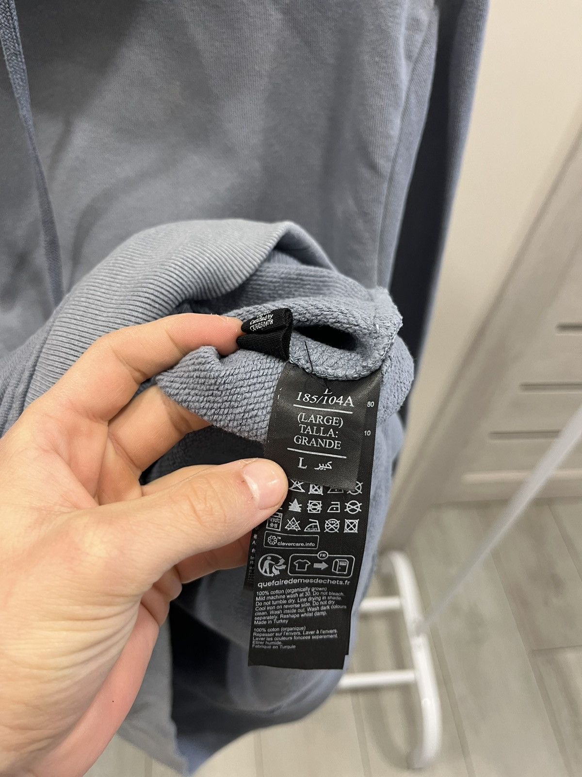 Allsaints Allsaints Hoodie L size Heavy Cotton Hoodie Size US L / EU 52-54 / 3 - 5 Thumbnail