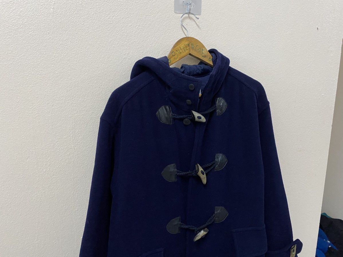 Issey Miyake RARE 🔥 I.S. Issey Miyake Navy Wool Duffle Coat Quilted Liner Size US M / EU 48-50 / 2 - 4 Thumbnail