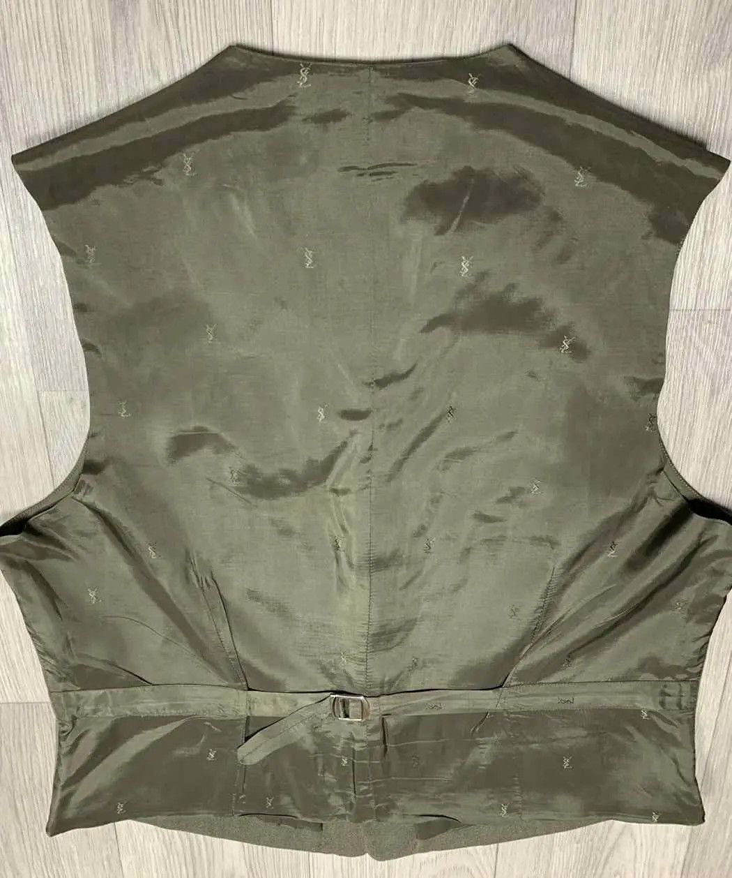 Vintage × Yves Saint Laurent Casual vintage monogram vest Size 46R - 9 Thumbnail