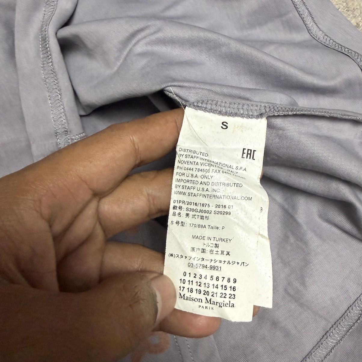 Maison Margiela Maison margiela tshirt Size US M / EU 48-50 / 2 - 3 Thumbnail